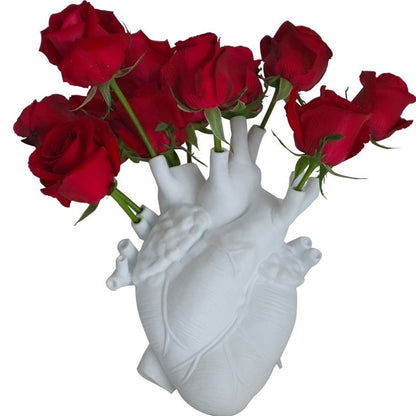 Artistic Heart-Shaped Vase for Bold Home Decor