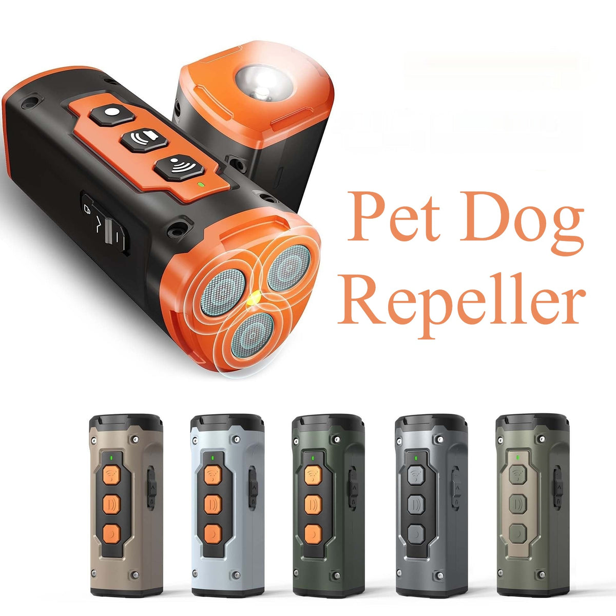 Behavior Control Canine Device with LED Light and Training Sounds