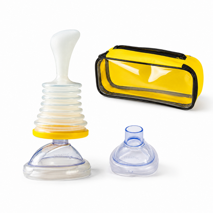 Emergency Airway Relief Kit with Dual Masks for All Ages