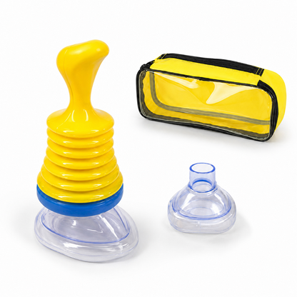 Emergency Airway Relief Kit with Dual Masks for All Ages