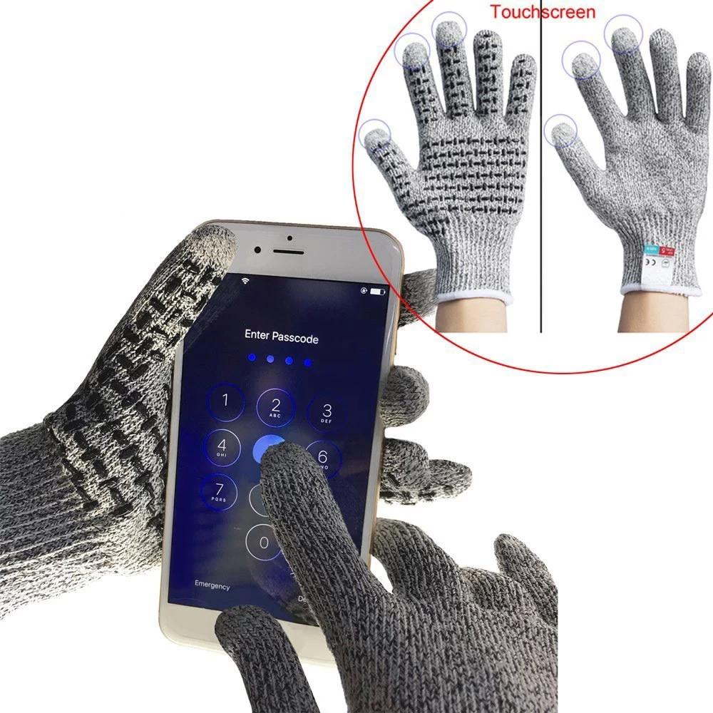 Cut-Resistant Safety Gloves - 5 Degree Anti-Cut and Puncture Protection