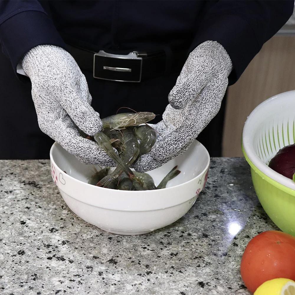 Cut-Resistant Safety Gloves - 5 Degree Anti-Cut and Puncture Protection