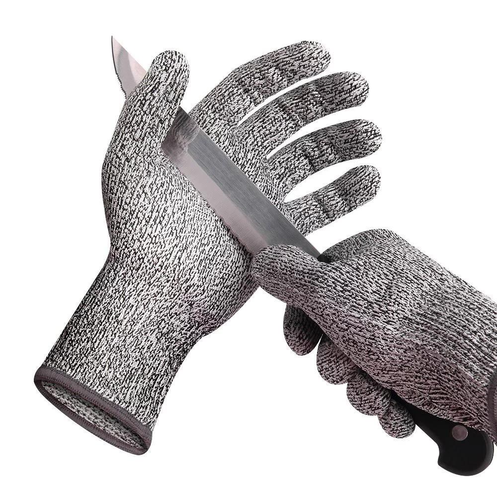 Cut-Resistant Safety Gloves - 5 Degree Anti-Cut and Puncture Protection