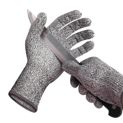 Cut-Resistant Safety Gloves - 5 Degree Anti-Cut and Puncture Protection