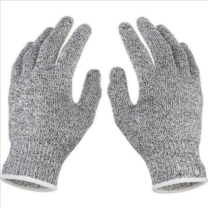 Cut-Resistant Safety Gloves - 5 Degree Anti-Cut and Puncture Protection