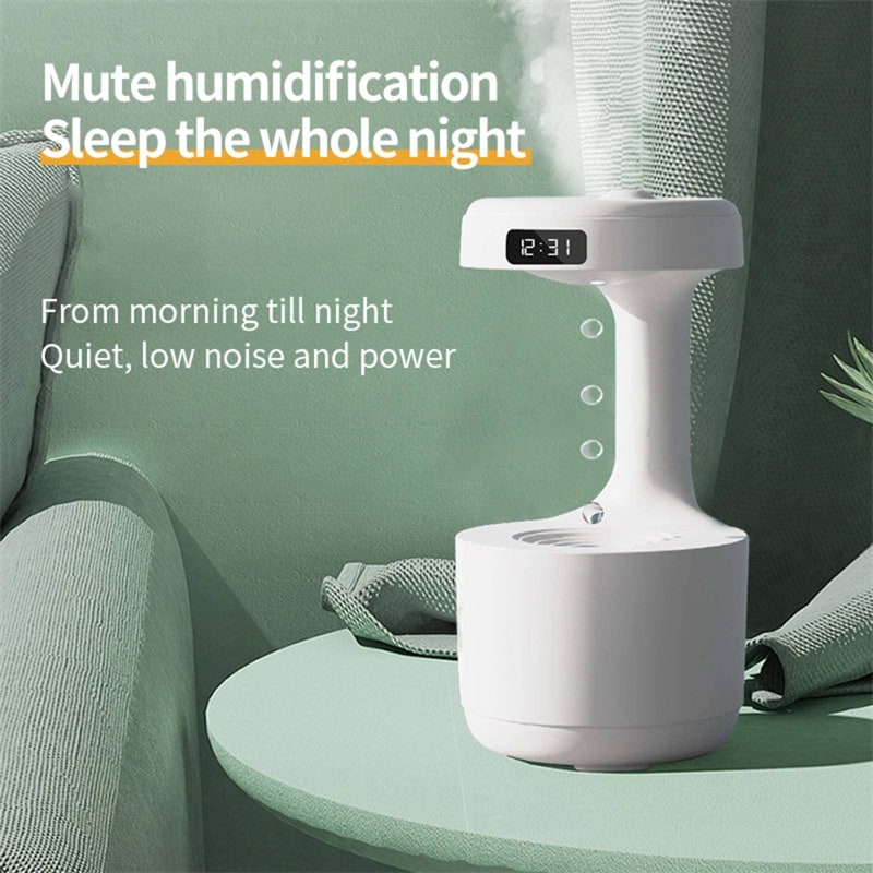 Floating Mist Humidifier with LED Time Display and High Capacity