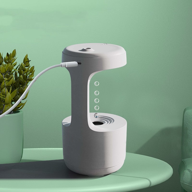 Floating Mist Humidifier with LED Time Display and High Capacity