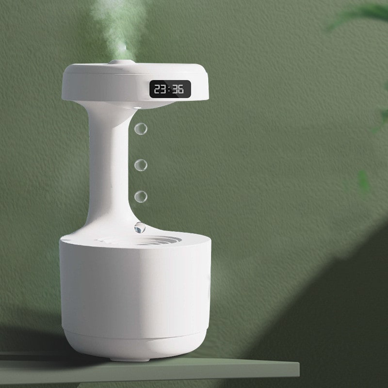 Floating Mist Humidifier with LED Time Display and High Capacity