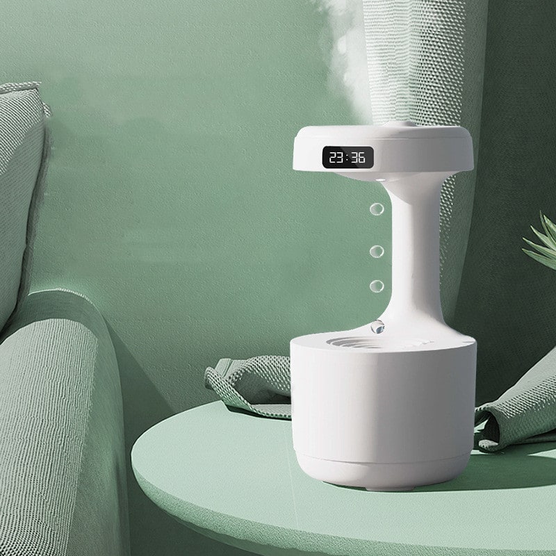 Floating Mist Humidifier with LED Time Display and High Capacity