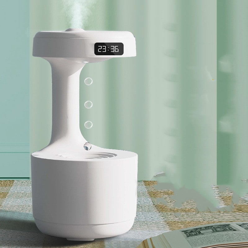 Floating Mist Humidifier with LED Time Display and High Capacity