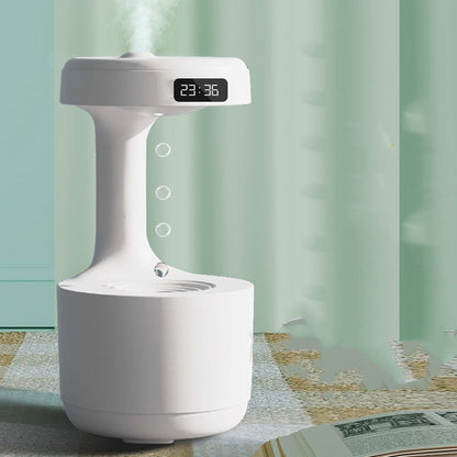 Floating Mist Humidifier with LED Time Display and High Capacity
