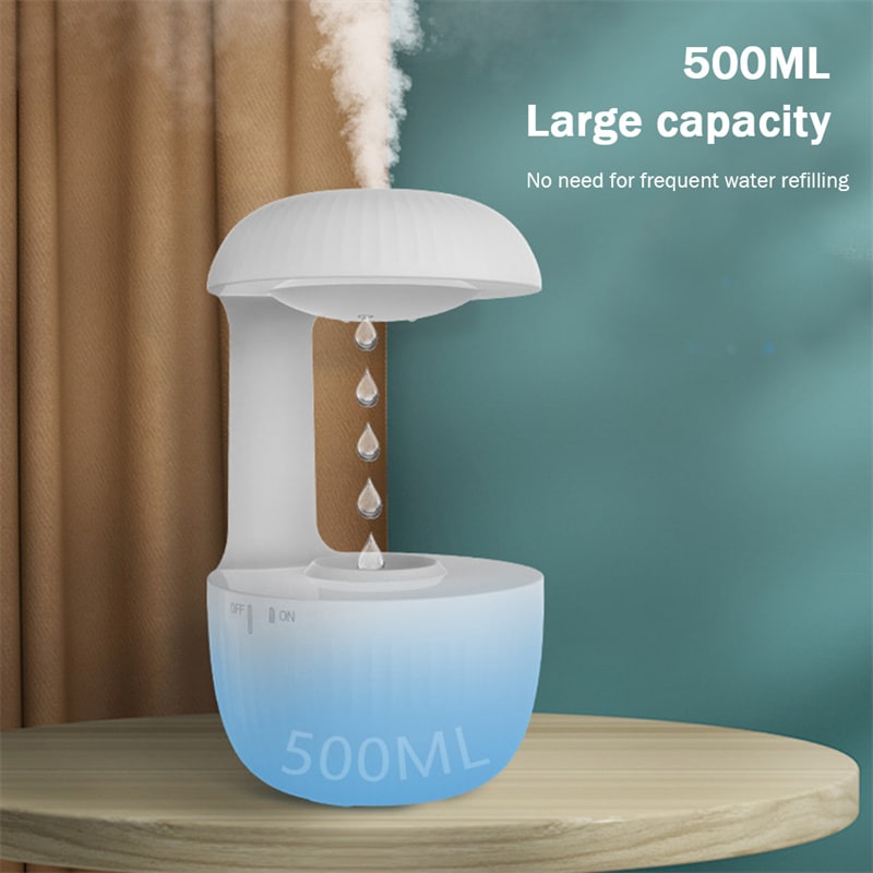 Elevate Mist: Ultrasonic Humidifier with Floating Water Effect