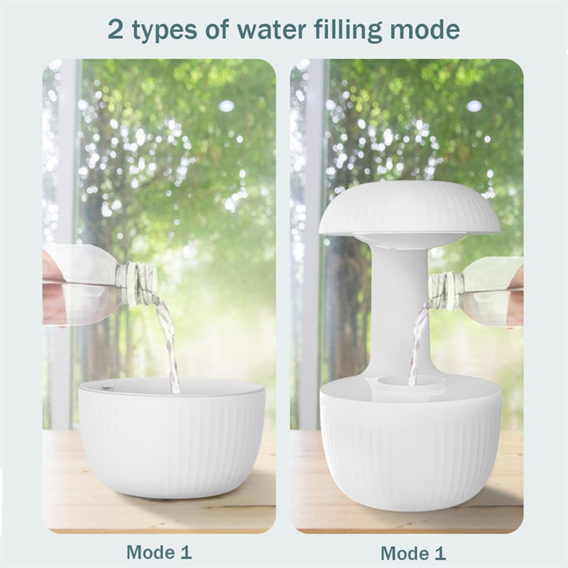 Elevate Mist: Ultrasonic Humidifier with Floating Water Effect