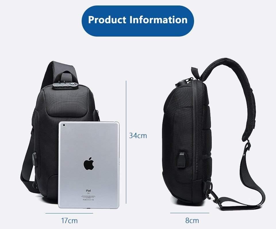 Secure & Waterproof Everyday Crossbody Backpack