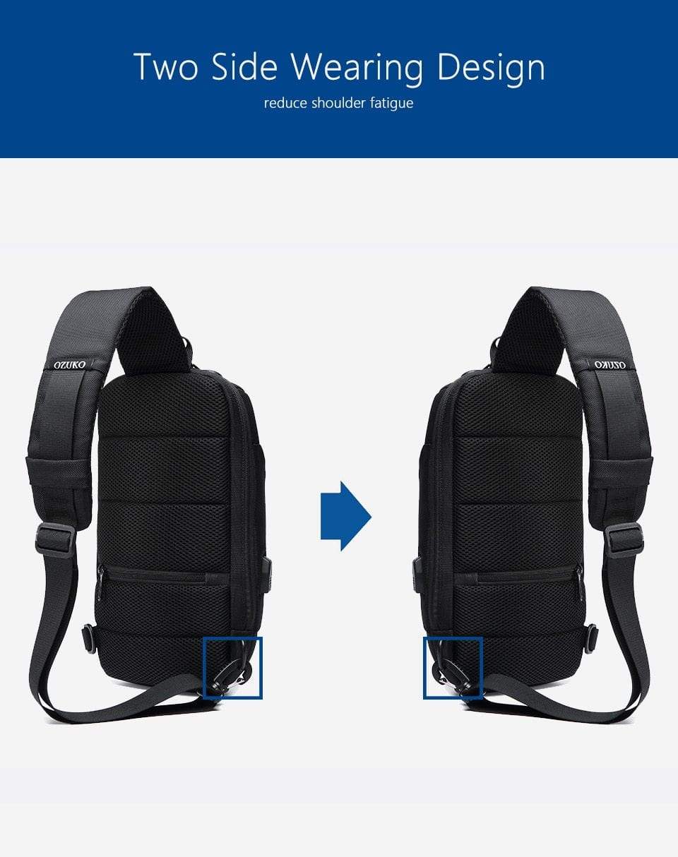 Secure & Waterproof Everyday Crossbody Backpack