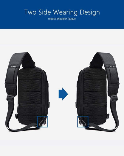 Secure & Waterproof Everyday Crossbody Backpack