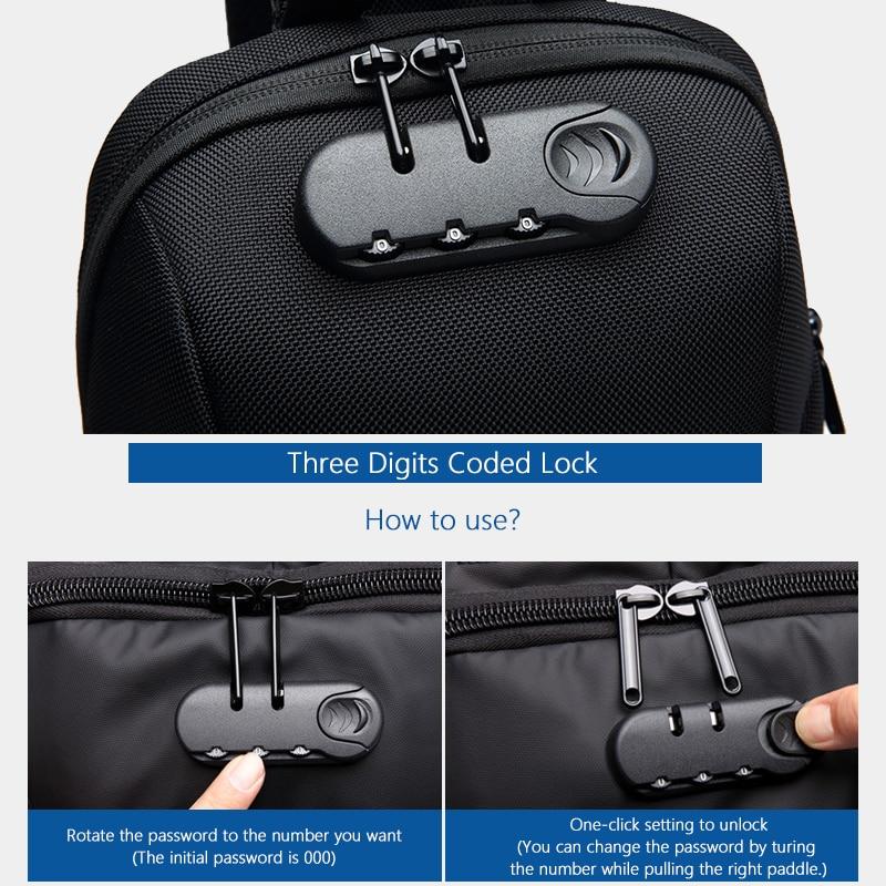 Secure & Waterproof Everyday Crossbody Backpack