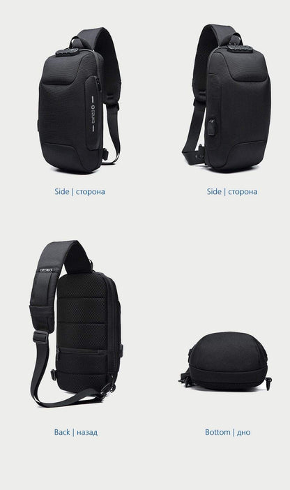 Secure & Waterproof Everyday Crossbody Backpack