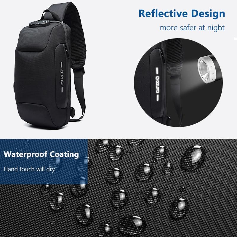 Secure & Waterproof Everyday Crossbody Backpack