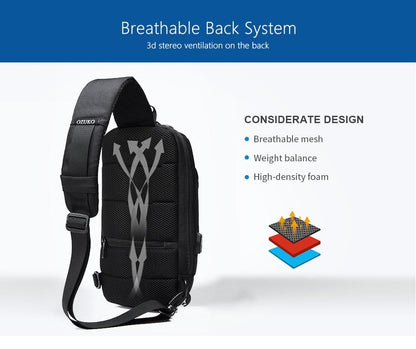 Secure & Waterproof Everyday Crossbody Backpack