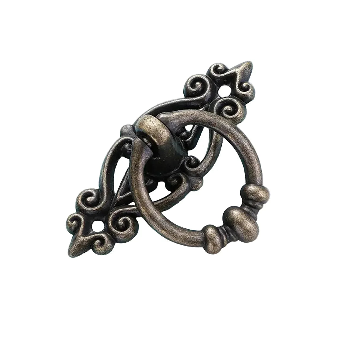 Retro Alloy Drawer and Door Pulls - Antique Brushed Cabinet Handles
