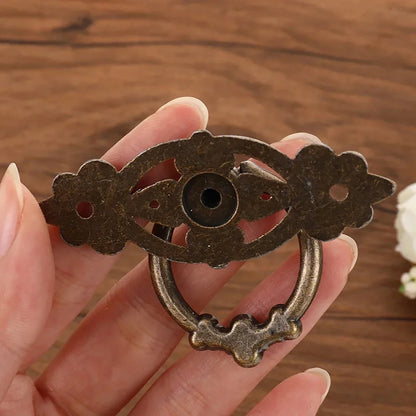 Retro Alloy Drawer and Door Pulls - Antique Brushed Cabinet Handles