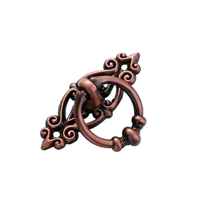 Retro Alloy Drawer and Door Pulls - Antique Brushed Cabinet Handles