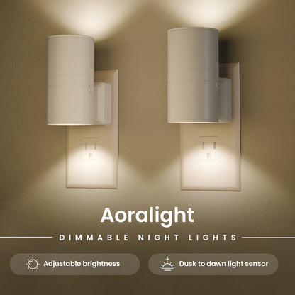 Dimmable LED Night Light with Sensor | Stylish Design & Energy Efficient