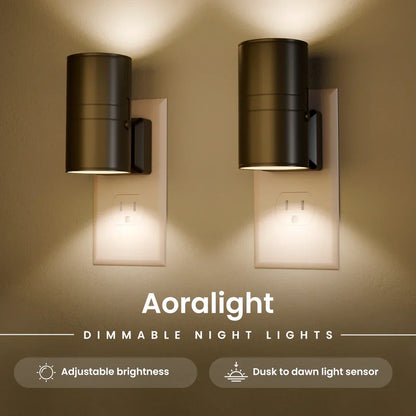 Dimmable LED Night Light with Sensor | Stylish Design & Energy Efficient