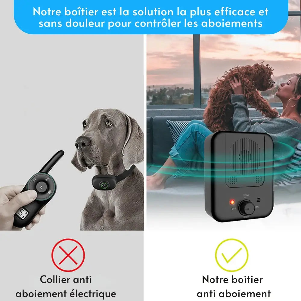 Ultrasonic Anti-Bark Device - Safe and Effective for Dogs