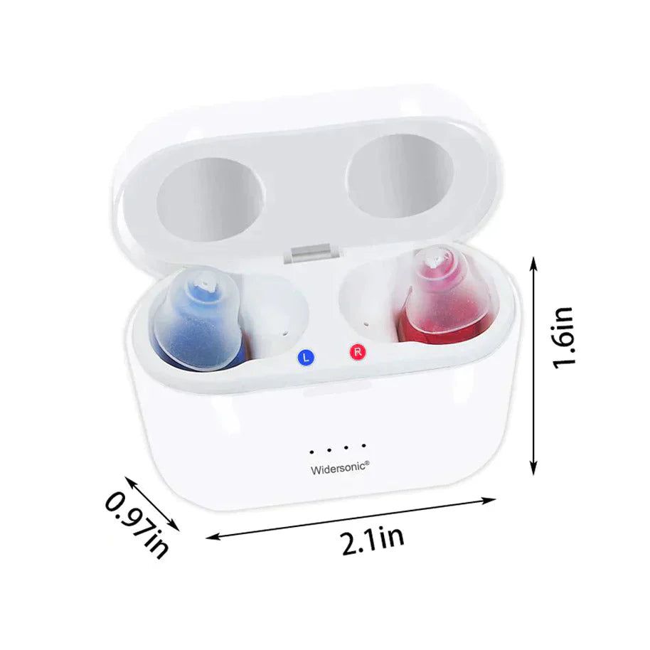 Invisible Hearing Aids - Rechargeable, Discreet & Comfortable