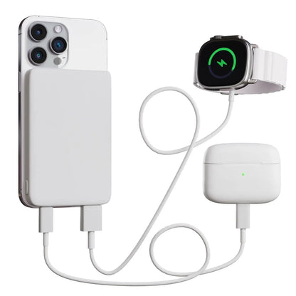 Compact Magnetic Wireless Charger – Strong Power Bank for Smartphones