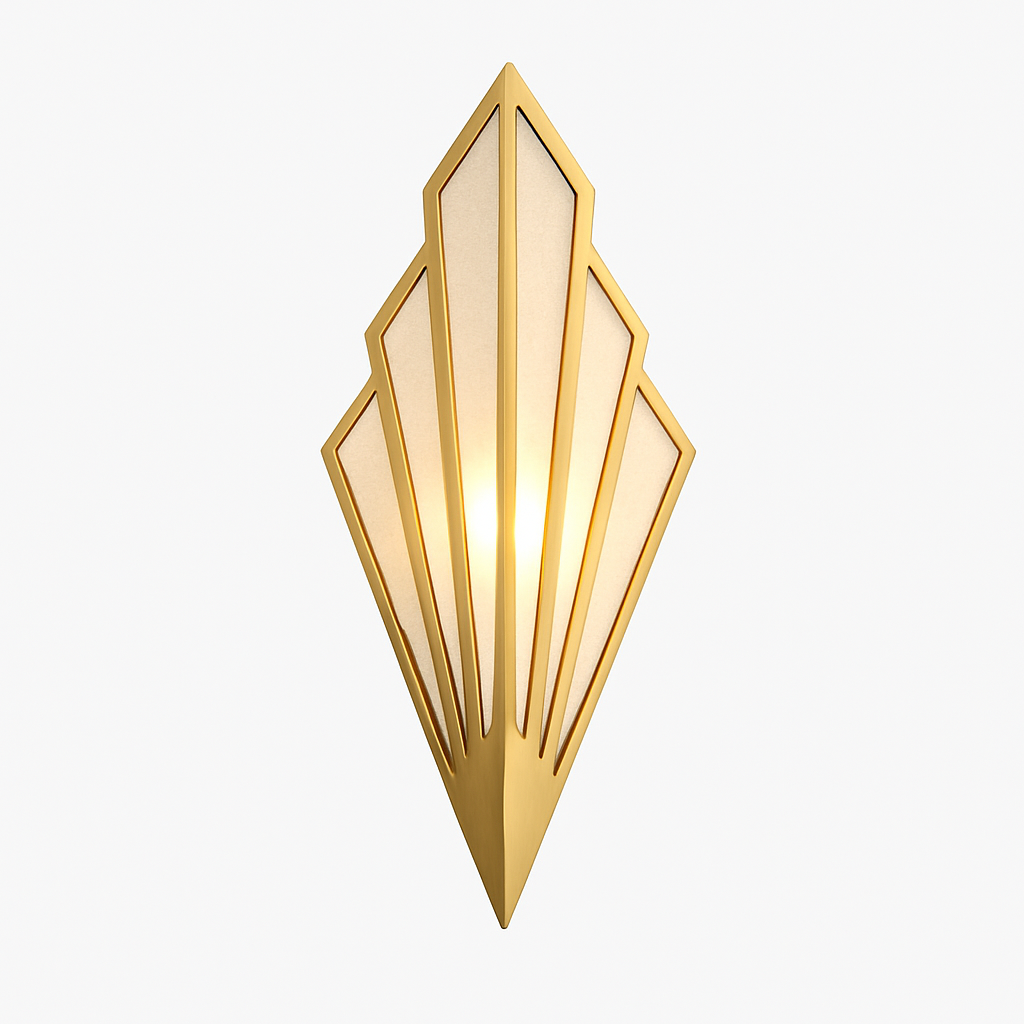 Wall-Mounted LED Design Sconce in Colored Metal