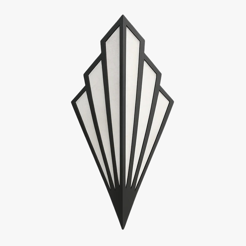 Wall-Mounted LED Design Sconce in Colored Metal
