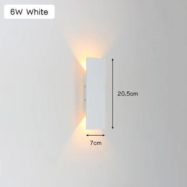 Modern Outdoor LED Wall Light – Aluminum Fixture
