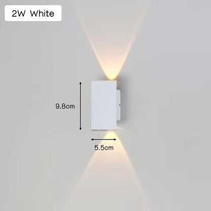 Modern Outdoor LED Wall Light – Aluminum Fixture