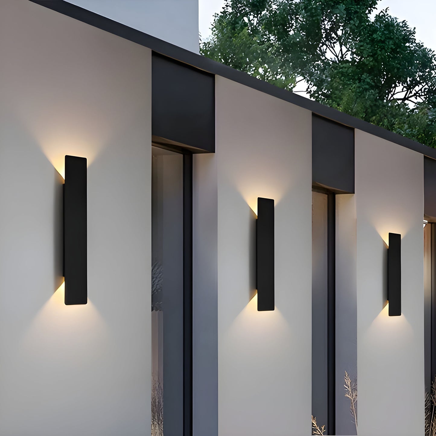 Modern Outdoor LED Wall Light – Aluminum Fixture