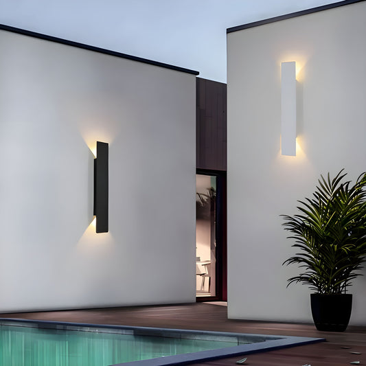 Modern Outdoor LED Wall Light – Aluminum Fixture