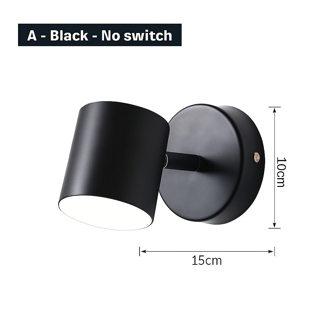 LED Wall Lamp - Scandinavian Home Decor