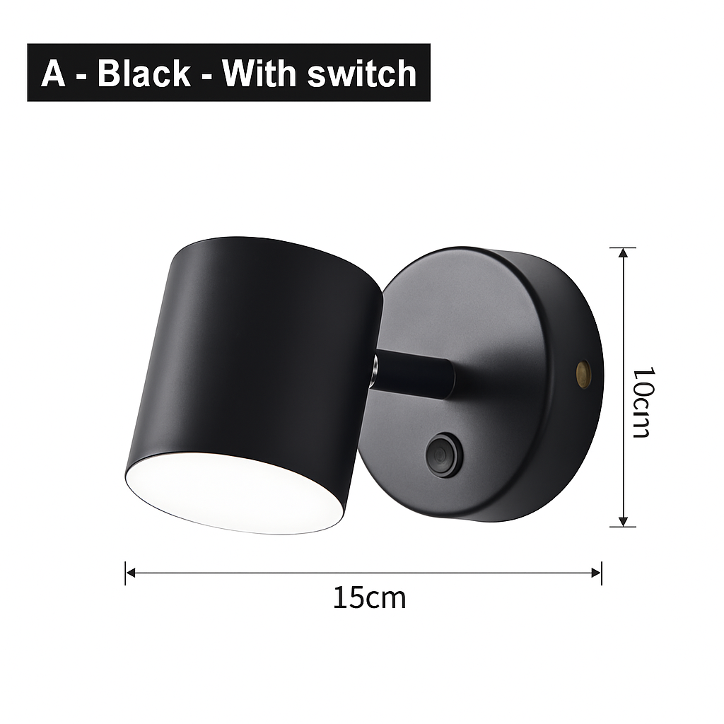 LED Wall Lamp - Scandinavian Home Decor