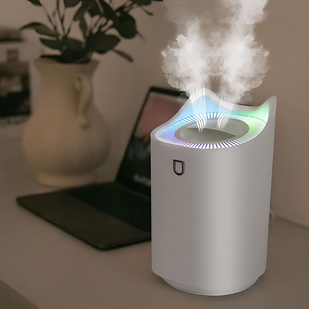 3000ml Ultrasonic Humidifier with Mist Function for Respiratory Comfort