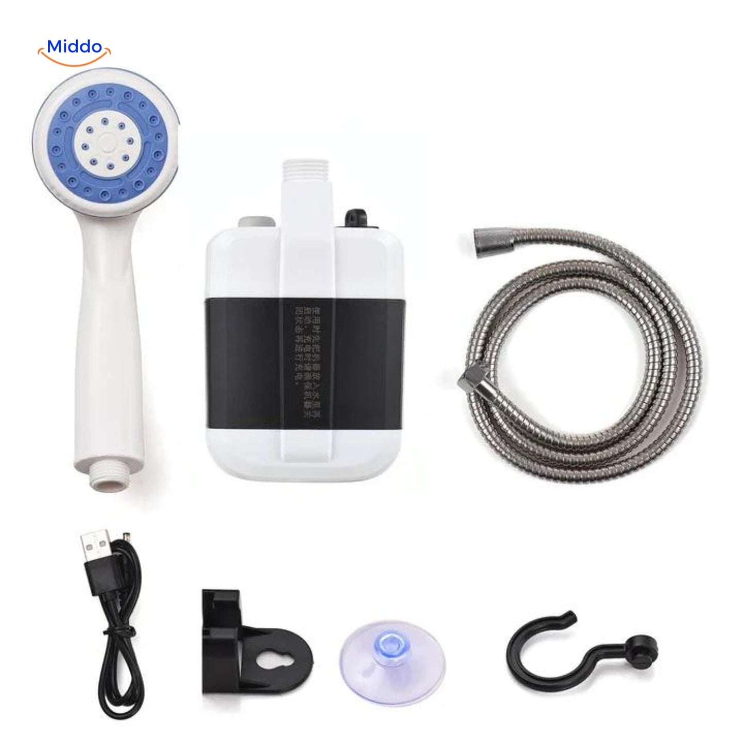 Portable Shower – USB Rechargeable for Indoor and Outdoor Use