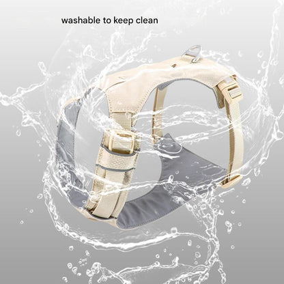 Multi-Functional Leash and Anti-Pull Dog Harness in AquaCool Design