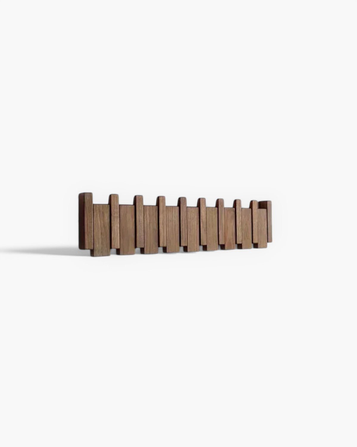 Wooden Wall Hooks - Chic Storage Solution with Elegant Design