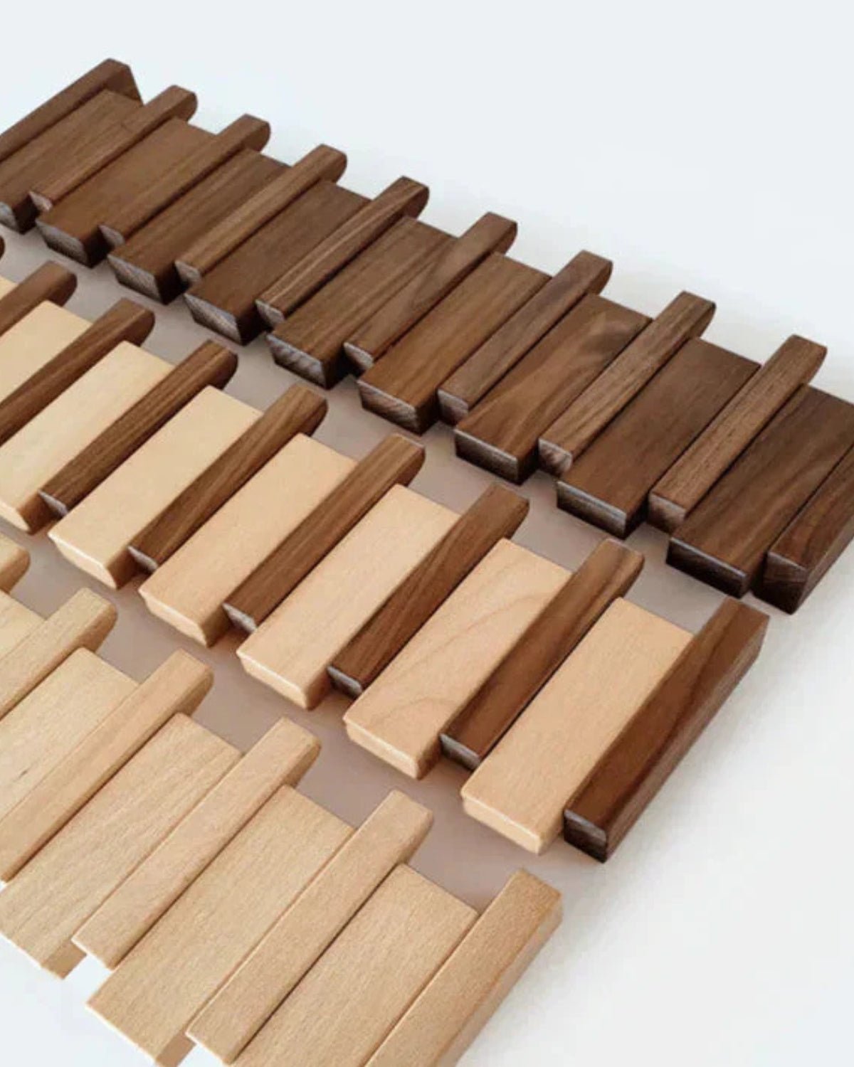 Wooden Wall Hooks - Chic Storage Solution with Elegant Design