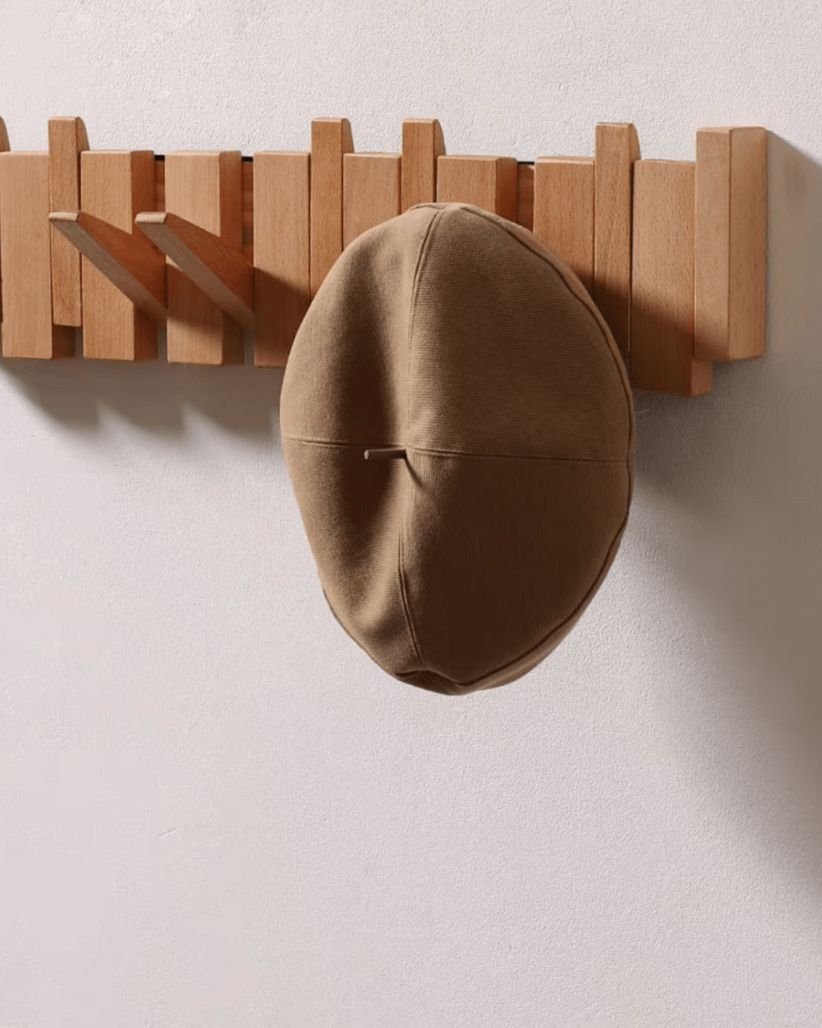 Wooden Wall Hooks - Chic Storage Solution with Elegant Design