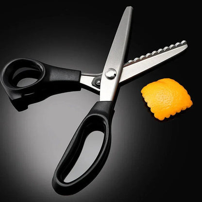 Precision Fabric Scissors with Serrated Blades - 23.5 cm