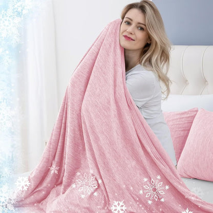 Cooling Blanket for Night Sweats and Hot Flashes