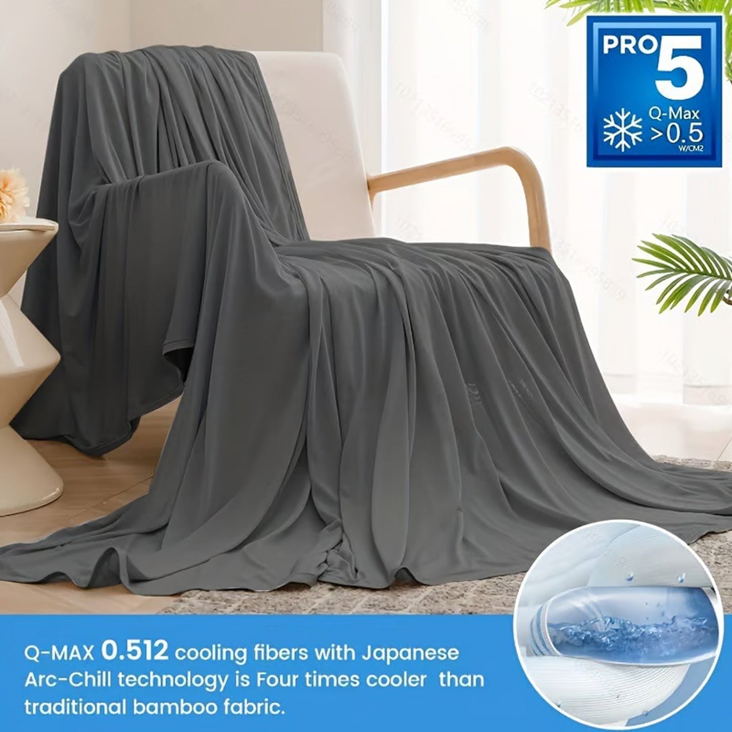 Cooling Blanket for Night Sweats and Hot Flashes