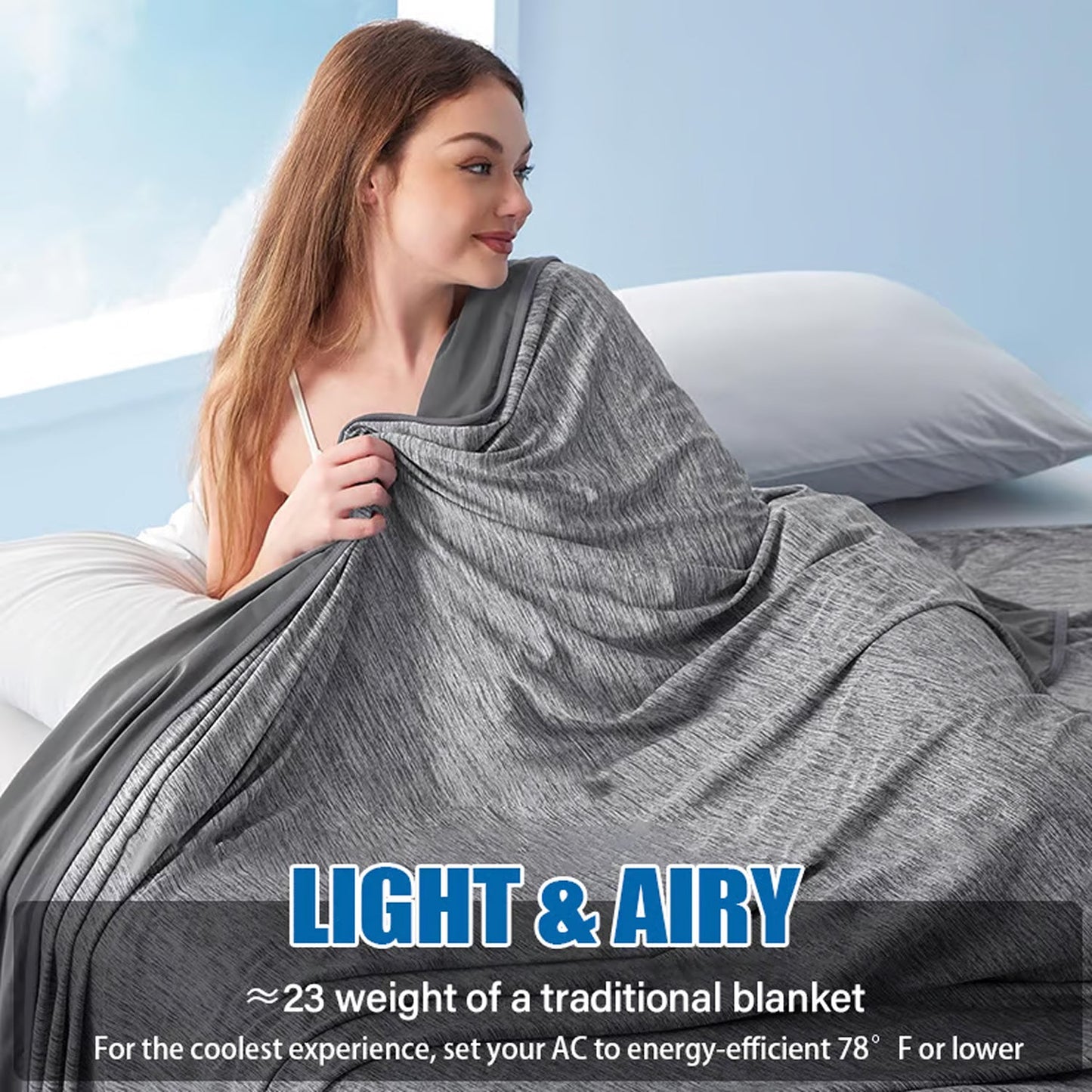 Cooling Blanket for Night Sweats and Hot Flashes